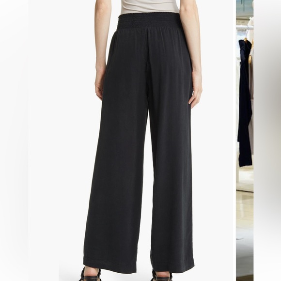 Bella Dahl Smock Waist Wide Leg Pant - Picture 5 of 5
